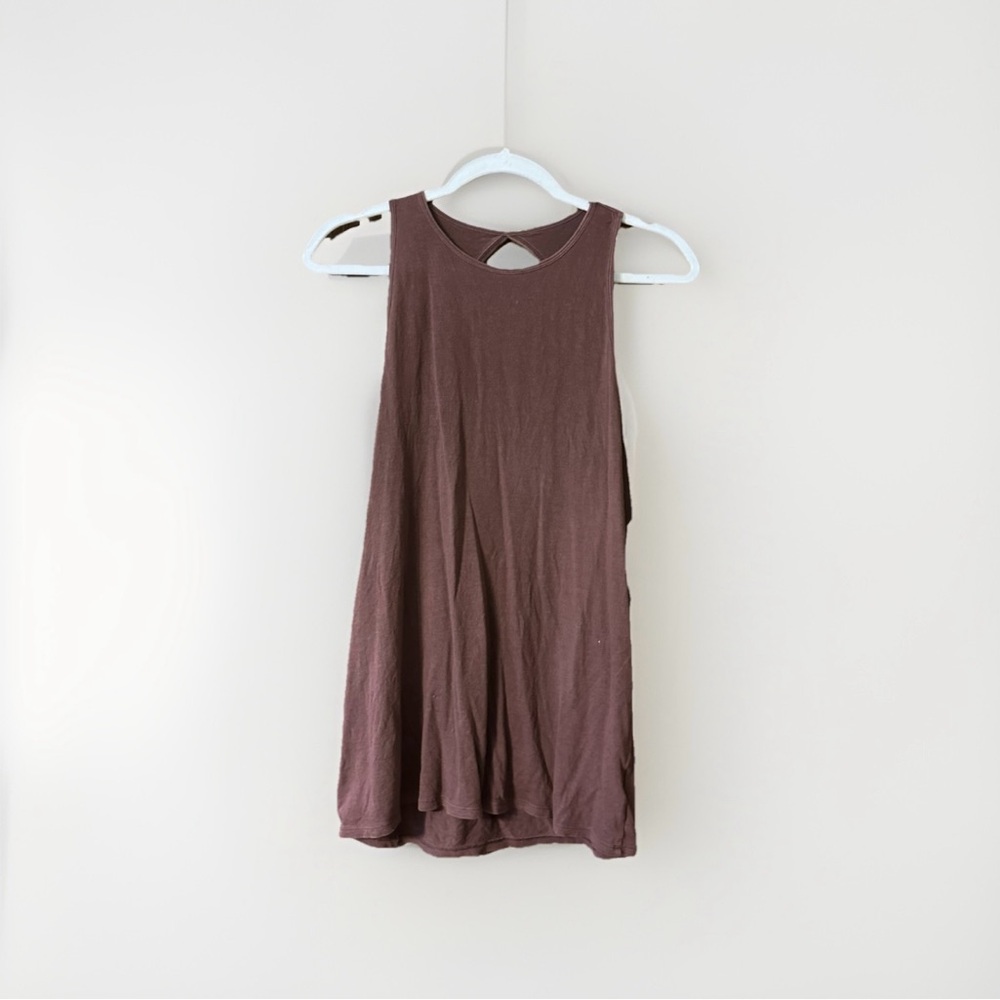 American Eagle Outfitters Chocolate Tank Top